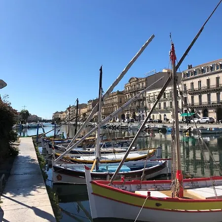 Le Petit Bijou Sete, 4 Au Centre Ville, 3 Avec Vue Canal * Sète