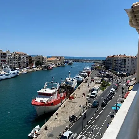 Lejlighed Le Petit Bijou Sete, 4 Au Centre Ville, 3 Avec Vue Canal