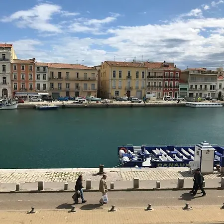 Le Petit Bijou Sete, 4 Au Centre Ville, 3 Avec Vue Canal Apartamento