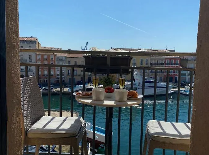 Le Petit Bijou Sete, 4 Au Centre Ville, 3 Avec Vue Canal *
