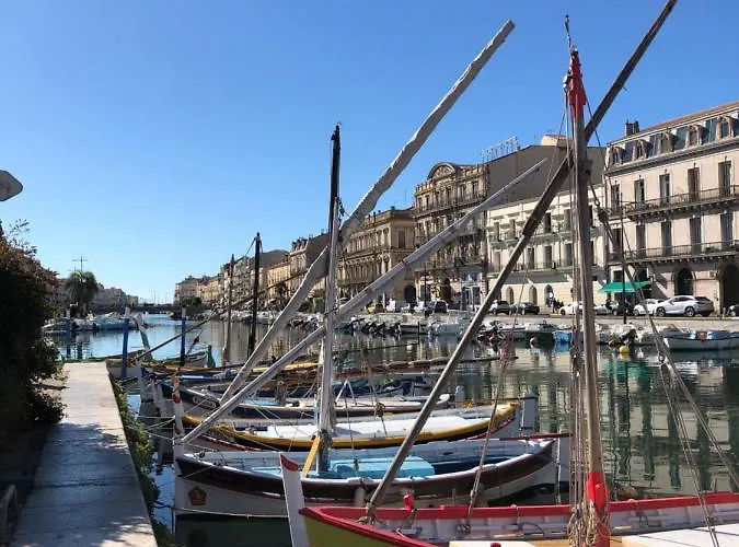 Le Petit Bijou Sete, 4 Au Centre Ville, 3 Avec Vue Canal * Sète