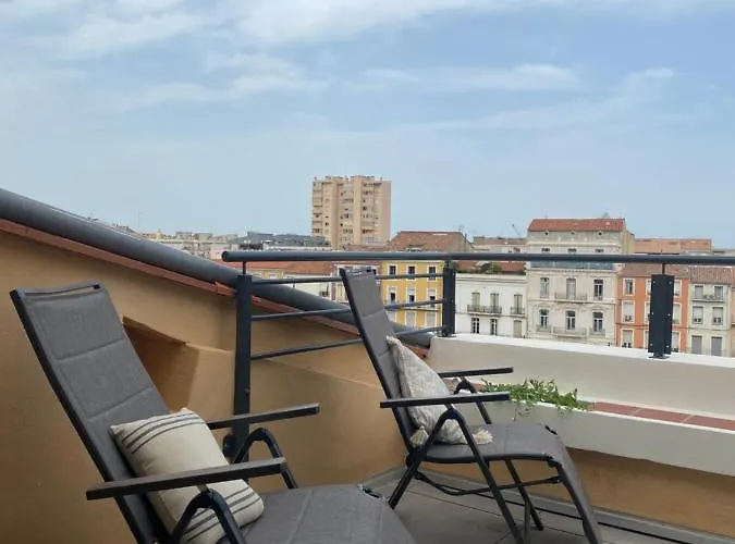 Le Petit Bijou Sete, 4 Au Centre Ville, 3 Avec Vue Canal Daire Sète